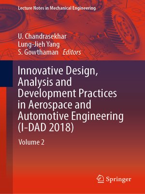cover image of Innovative Design, Analysis and Development Practices in Aerospace and Automotive Engineering (I-DAD 2018)